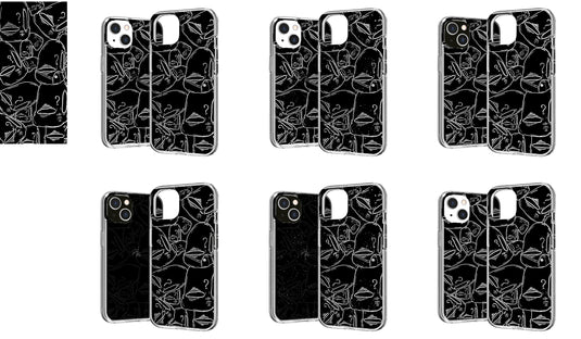 Zprint CLEAR DESIGN Series Case for Galaxy s23 Ultra - White Lines