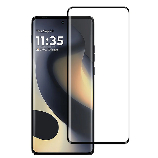 For Motorola Moto Edge 5G 2024 Full Edge Curved Clear Tempered Glass