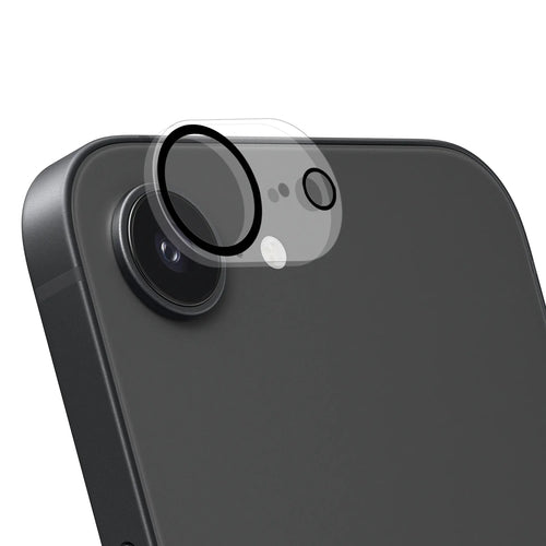 For iPhone 16E / SE4 Camera Lens Black Edge Tempered(2.5D)
