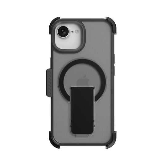 CLICK Latch Holster Series iPhone 16e / iPhone 13 / iPhone 14 / iPhone 15 Case - Black