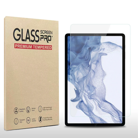 For Samsung Galaxy Tab S9 Tablet HQ AB Glue Tempered Glass .33mm Thick