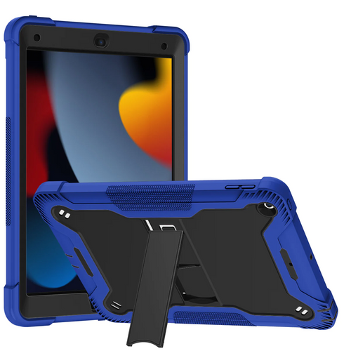 For Samsung A9 8.7inch Tough Tablet Strong Kickstand Hybrid Case Cover - Dark Blue