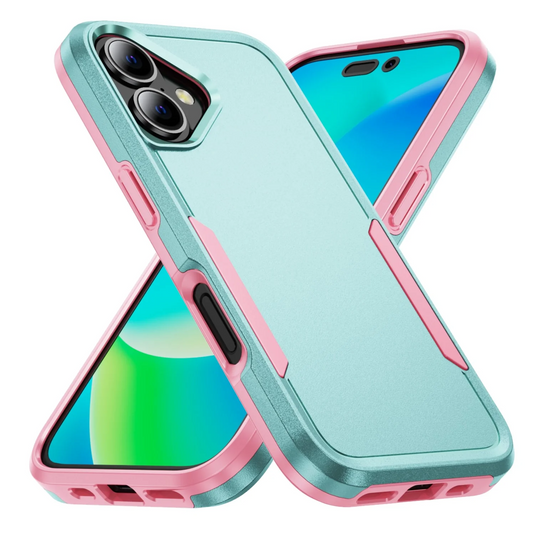 CLICK Impact MagSafe Series iPhone 16 Plus Case - Aqua Pink