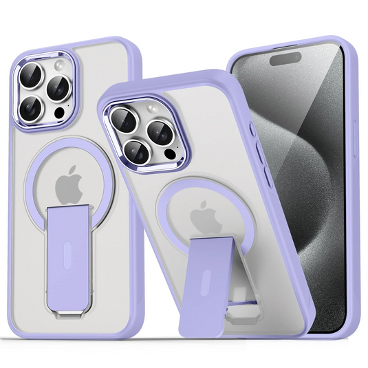 CLICK Latch Series iPhone 16 Pro Case - Clear Purple