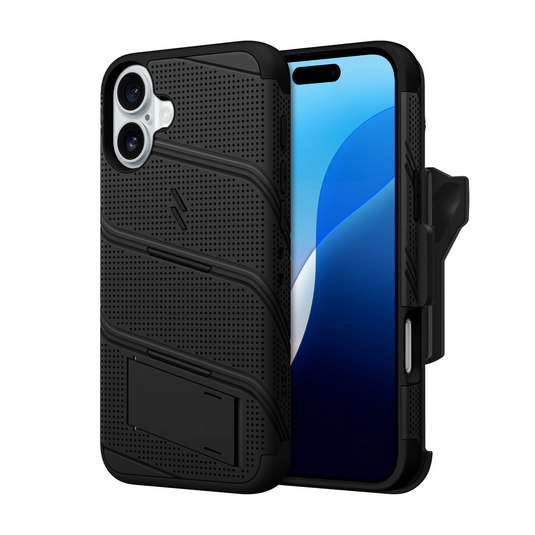 ZIZO BOLT Bundle iPhone 16 Plus Case - Black