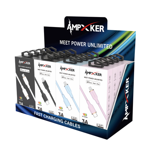 Small Cardboard Display - Fits 20 Pieces of Amxpker Branded Products.