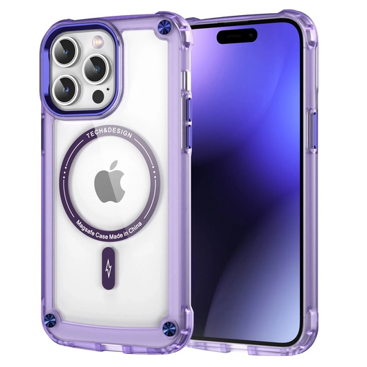 CLICK Edge Series iPhone 13 Case - Purple