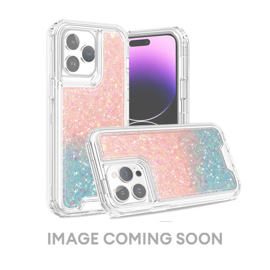 CLICK Liquid Glitter Series iPhone 13 Case - Clear