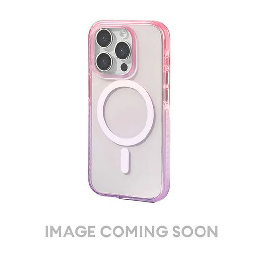 CLICK Clear Ombre MagSafe Series iPhone 13 Case - Pink & Purple