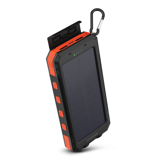 HyperGear Solar 10000mAh PD Power Bank Black