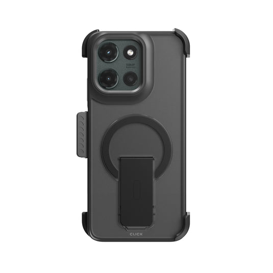 CLICK Latch Holster Series moto g stylus (2025) Case - Black