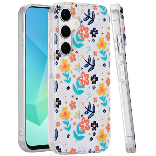 For Samsung A16 5G Double Layer Design IMD TPU Case - Colorful Floral