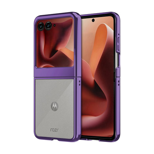 ZIZO REFINE Series moto razr (2025) Case - Purple