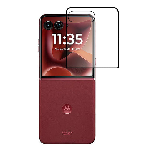 For Motorola Edge 2025 Full Edge Curved Clear Tempered Glass