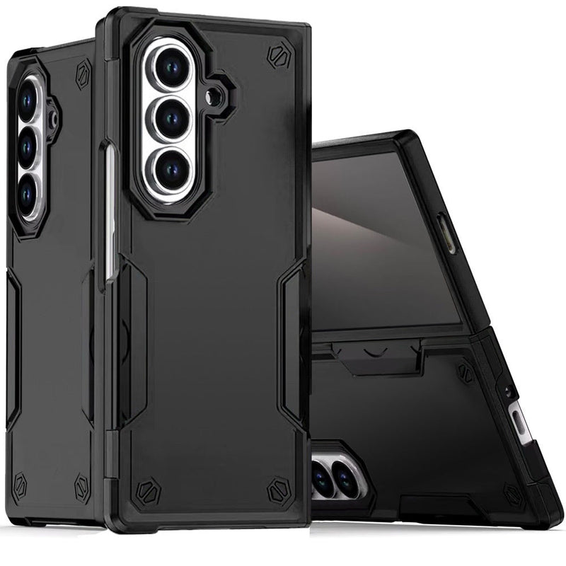 Load image into Gallery viewer, For Samsung Z Fold 7 Exquisite Tough Shockproof Hybrid Case Cover - Black
