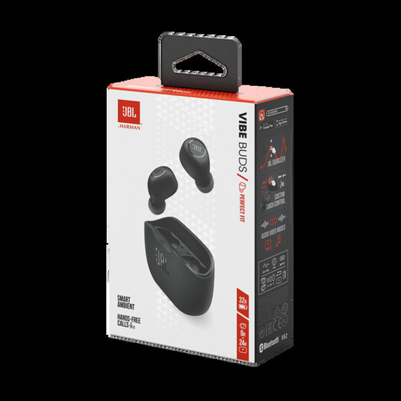 Load image into Gallery viewer, JBL Vibe Buds True Wireless Headphones - Black
