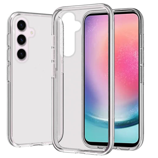 For Samsung Galaxy A26 Sturdy Ultra Thick 3mm Transparent Hybrid Case Cover - Clear