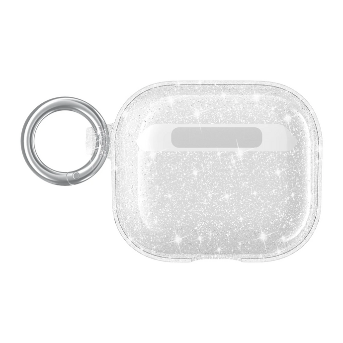 For AirPods Pro Glitter Shimmer Transparent Hybrid Case Cover - Clear AirPods Pro Clear