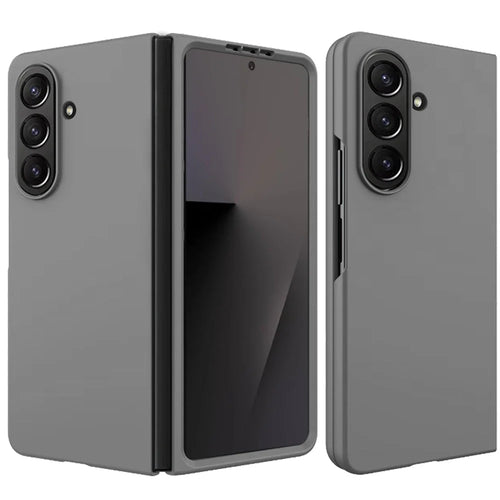For Samsung Z Fold 7 Flip Snap On Premium Matte Finish Case Cover - Gray
