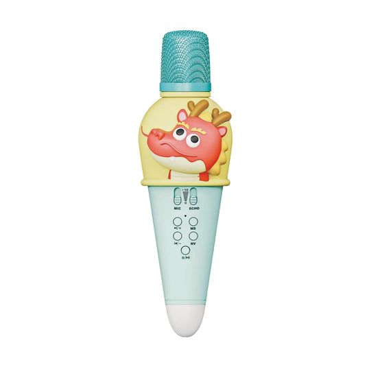 CLICK Mic Handheld Speaker with built-in Karaoke Function - Blue Dragon