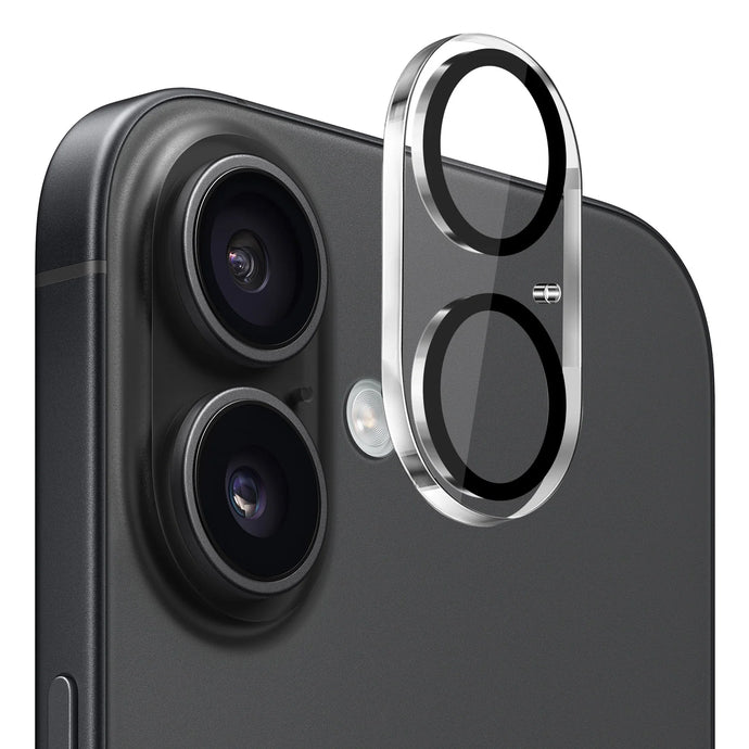 For iPhone 17 Camera Lens Black Edge Tempered(2.5D)