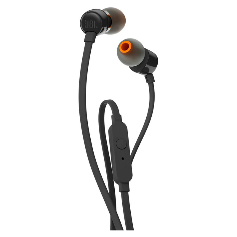 Load image into Gallery viewer, JBL T110 Wired In-Ear Headphones - Black
