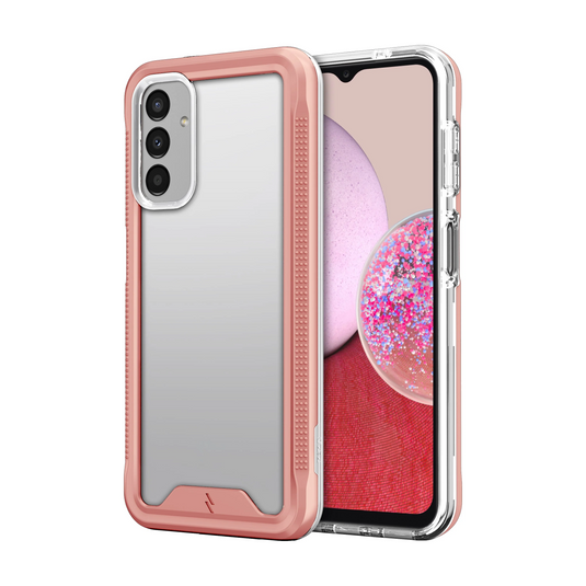 ZIZO ION Series Galaxy A14 5G Case with Tempered Glass - Rose Gold Galaxy A14 5G Rose Gold