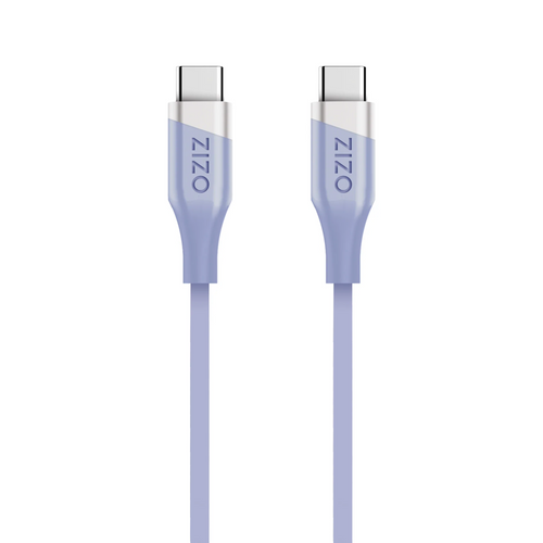 ZIZO PowerVault Cable USB-C to USB-C 6FT - Purple Universal Purple