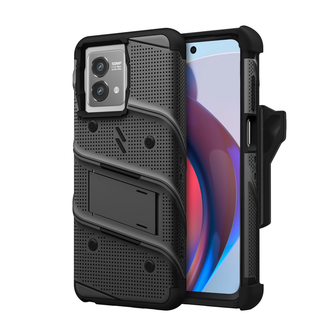 ZIZO BOLT Bundle moto g stylus (2023) / 5G Case with Tempered Glass - Black moto g stylus (2023) Black