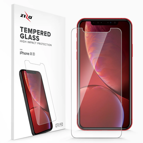 For iPhone 11 / iPhone XR - Lightning Shield - 0.33mm Tempered Glass Screen Protector iPhone XR Clear